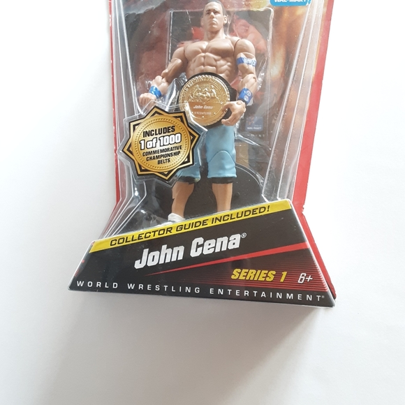 WWE Wrestling Series 1 John Cena Action Figure [Limited Edition] RARE - Picture 3 of 6